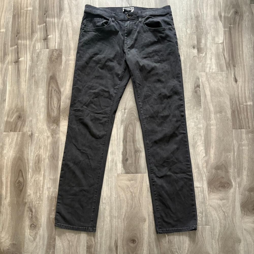 TravisMathew Black Denim Jeans‎ Size 33 Slim Fit Stretch Casual Pants